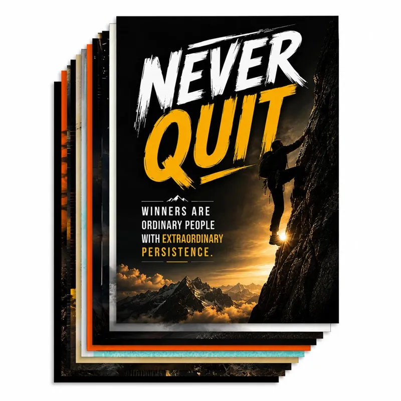 Quote & Motivational Posters – 12x18